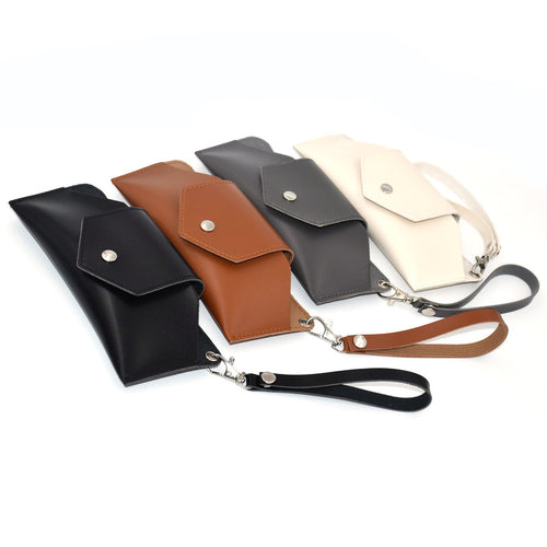 Stylish Leather Eyeglass Case Bowlift