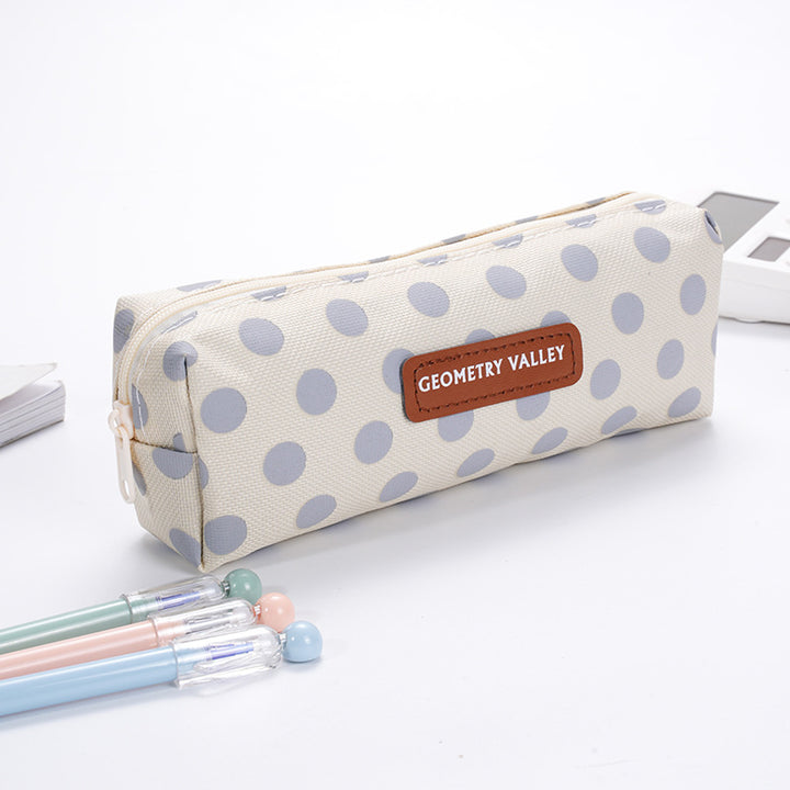 Geometric Print Pencil Case Bowlift