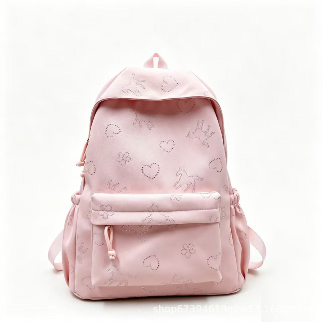 Backpack with Playful Animal Design and Practical Compartment Layout Bowlift