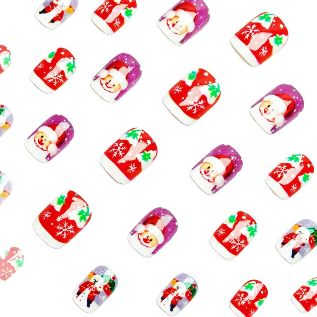 Festive Character-Themed Nail Art Bowlift