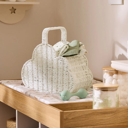 Cloud-shaped storage basket Bowlift