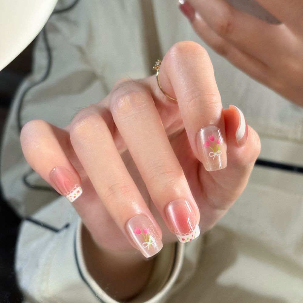 Ombre Art Nails Bowlift