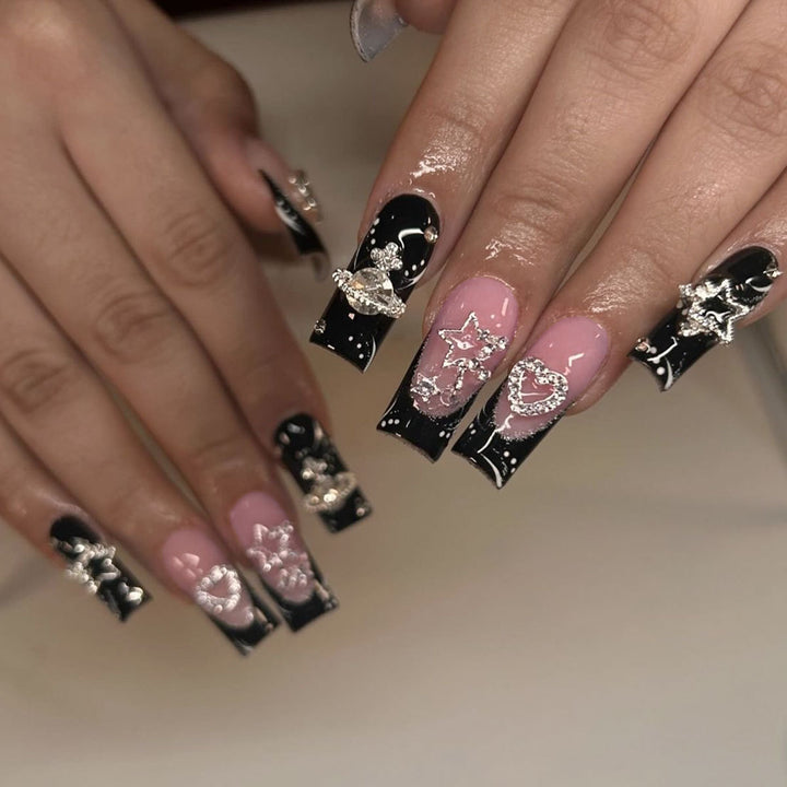 Elegant 3D Nail Art Extensions Bowlift