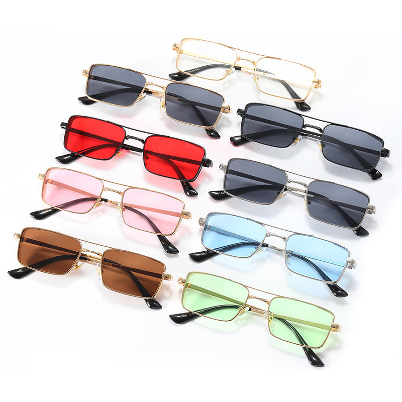 Women's stylish rectangular sunglasses with luxurious frame Bowlift