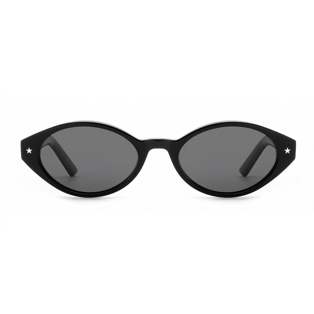 Women's sunglasses in oval retro design with maximum UV protection Bowlift