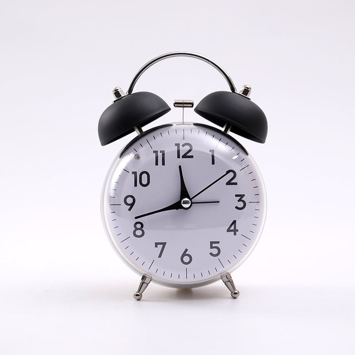 Classic alarm clock with double bell mechanism Bowlift