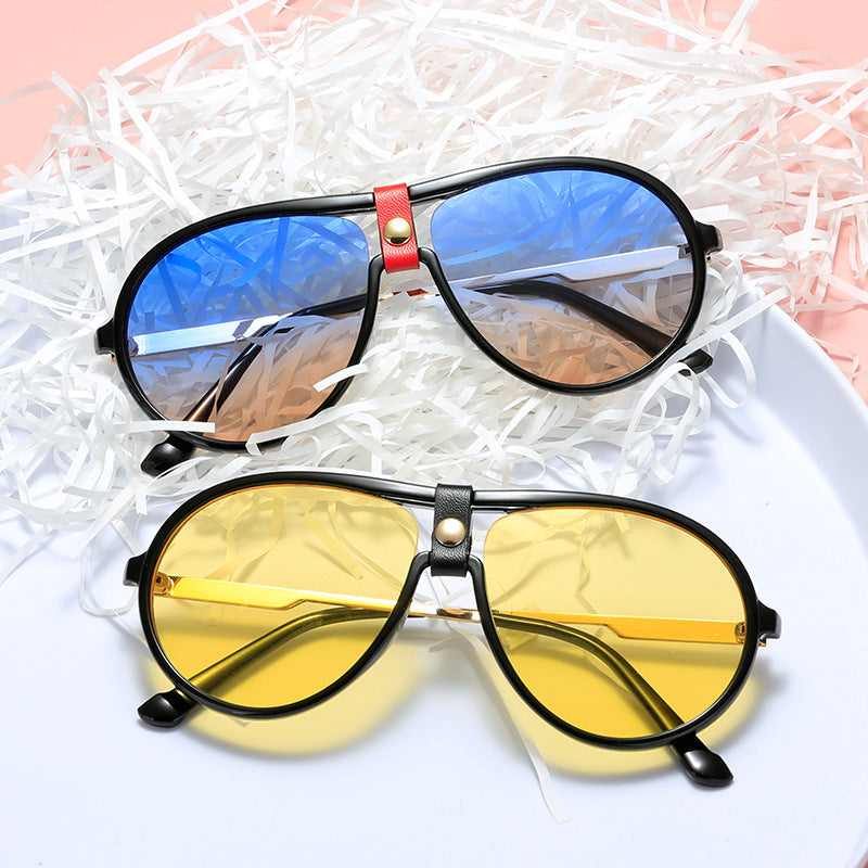 Women's fashionable safety glasses with unique double frame design Bowlift