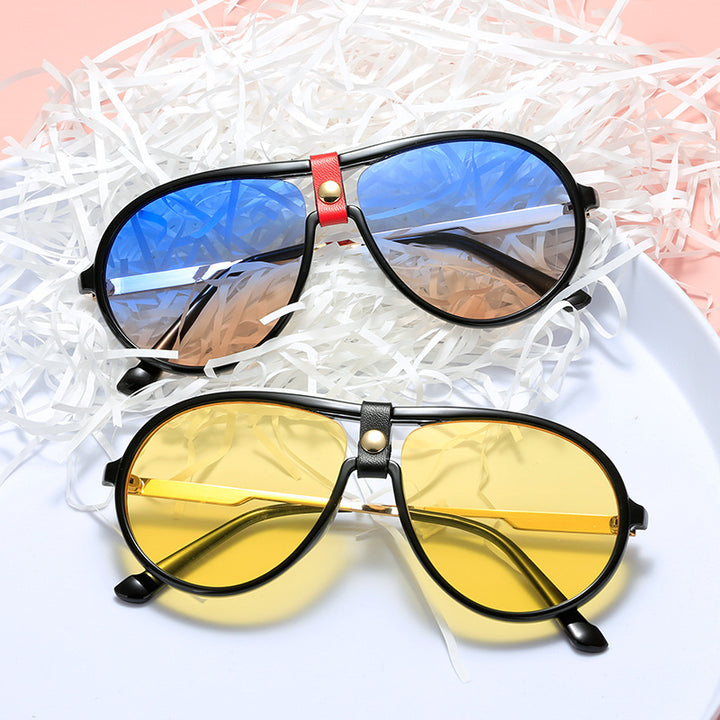 Women's fashionable safety glasses with unique double frame design Bowlift