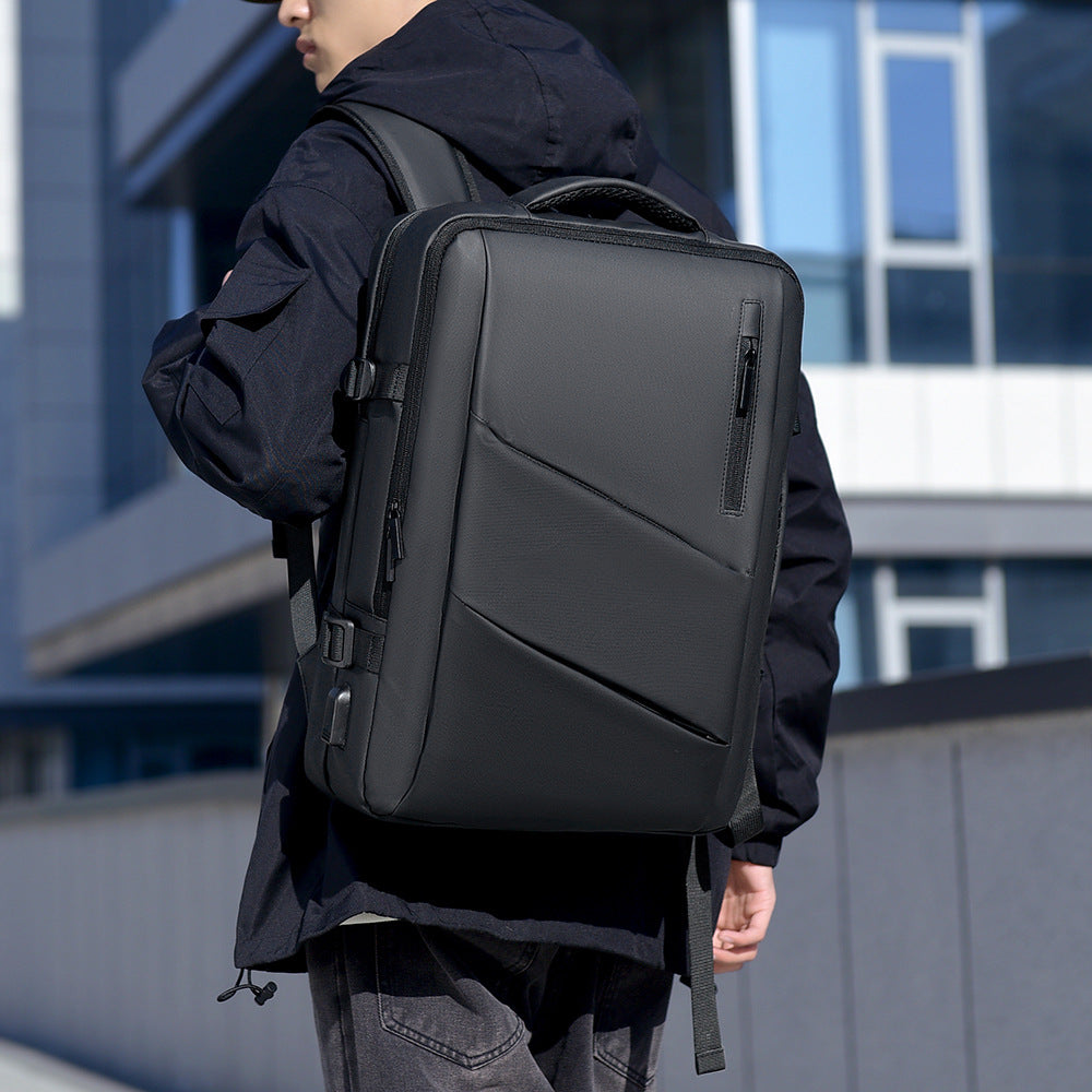 Sleek Business Travel Backpack Bowlift