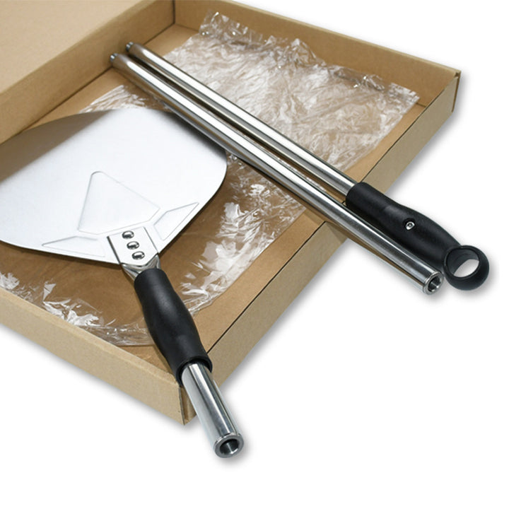 Extendable Stainless Steel Pizza Peel with Telescopic Folding Handle Bowlift