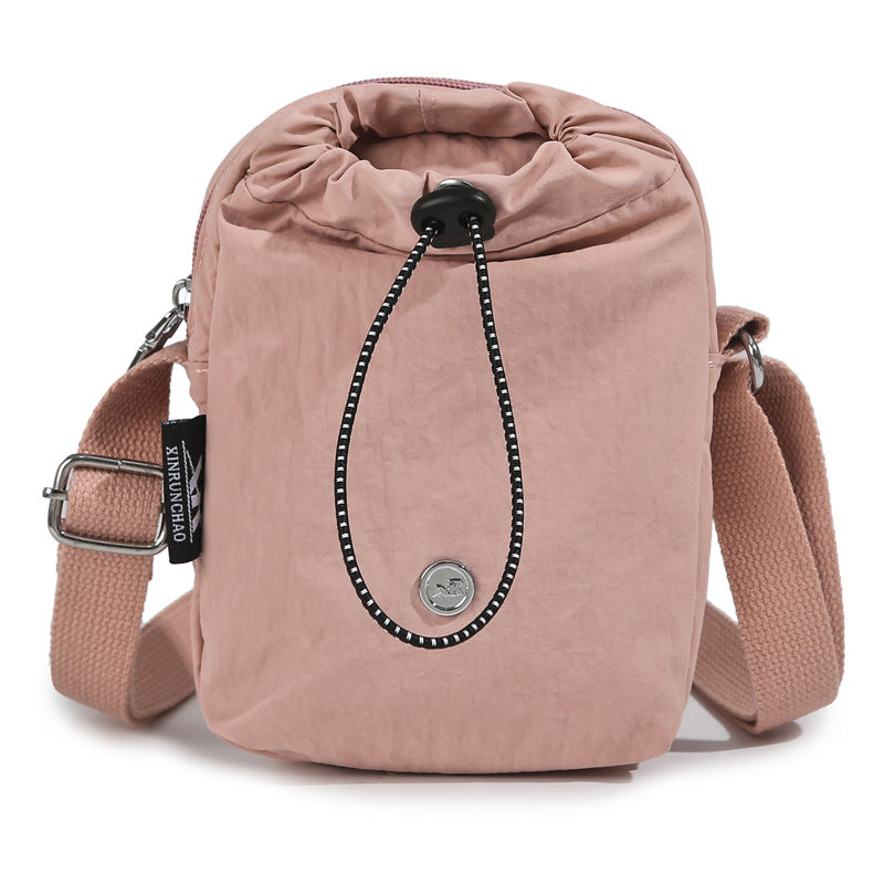 Compact Drawstring School Backpack Bowlift