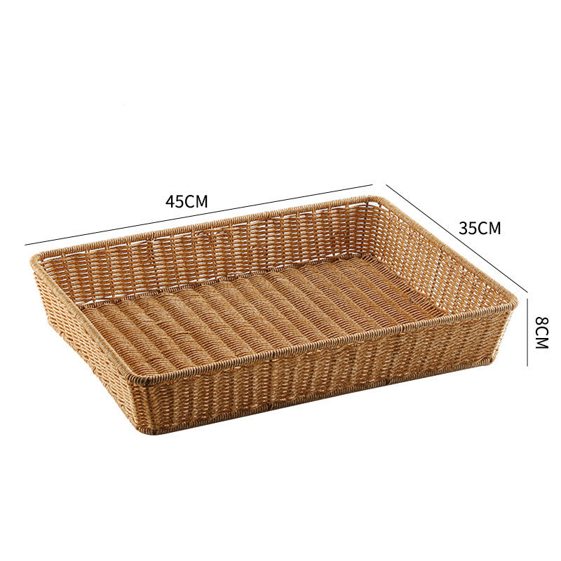 Natural Woven Storage Tray Bowlift