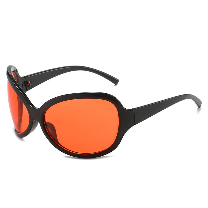 Stylish Oversized Shield Sunglasses Bowlift 1787812453