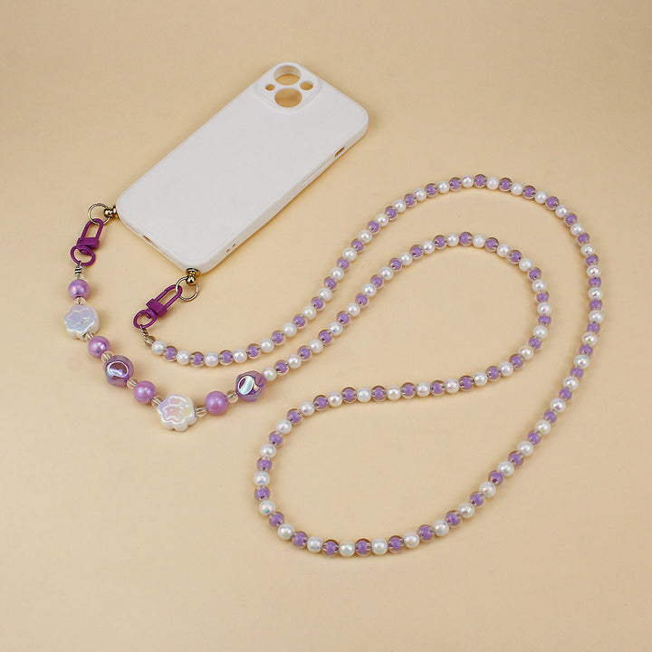 Elegant Pearl and Chain Necklace Bowlift