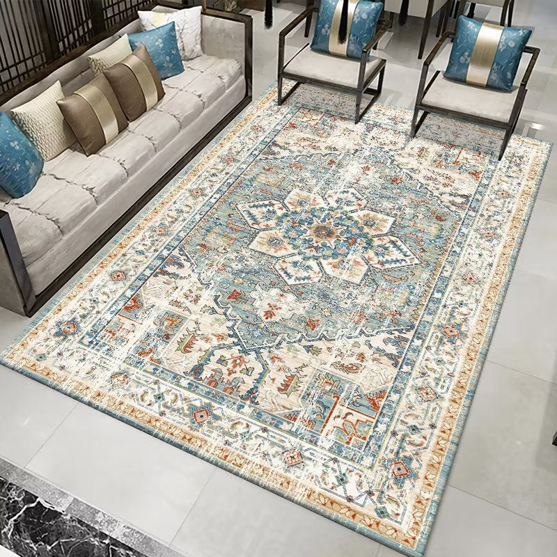 Luxurious Floral Pattern Area Rug