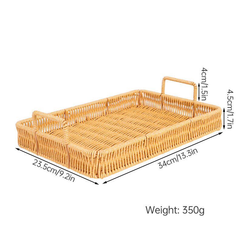 Handwoven Serving Tray Bowlift