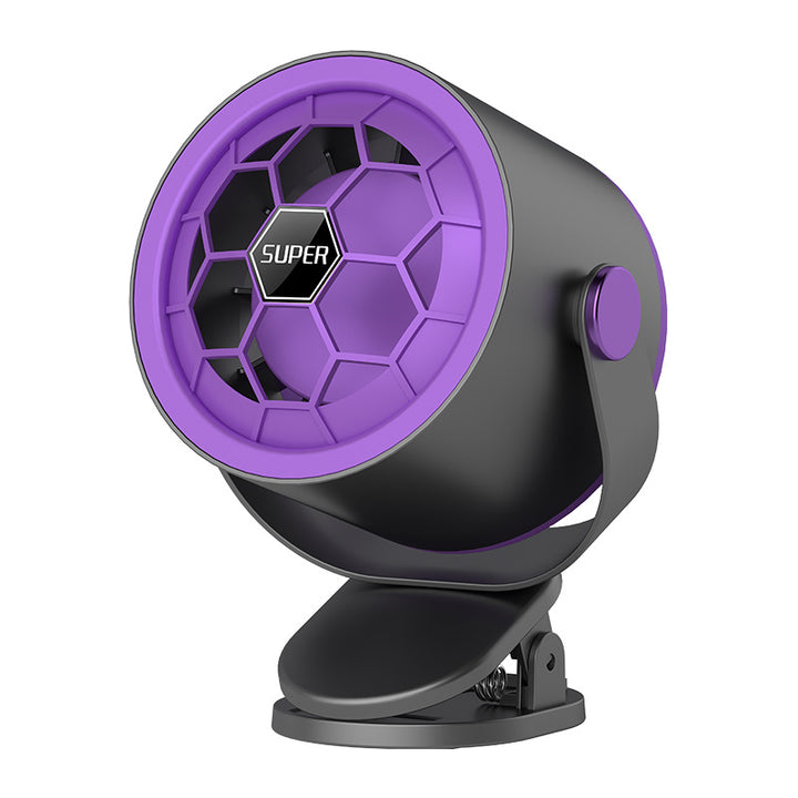 Unisex Clip-On Portable Air Circulation Fan Bowlift