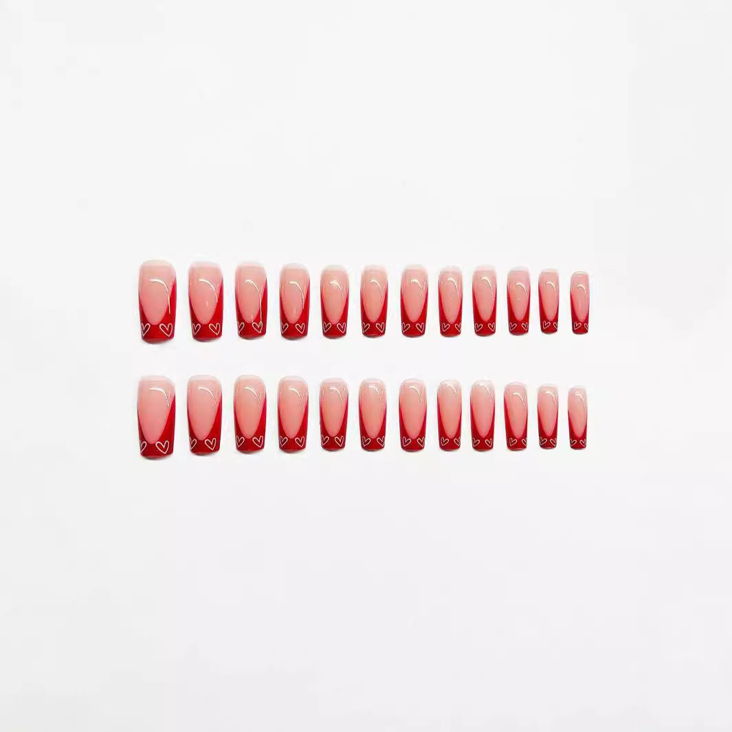 Creative French Tip Nail Art Extensions Bowlift