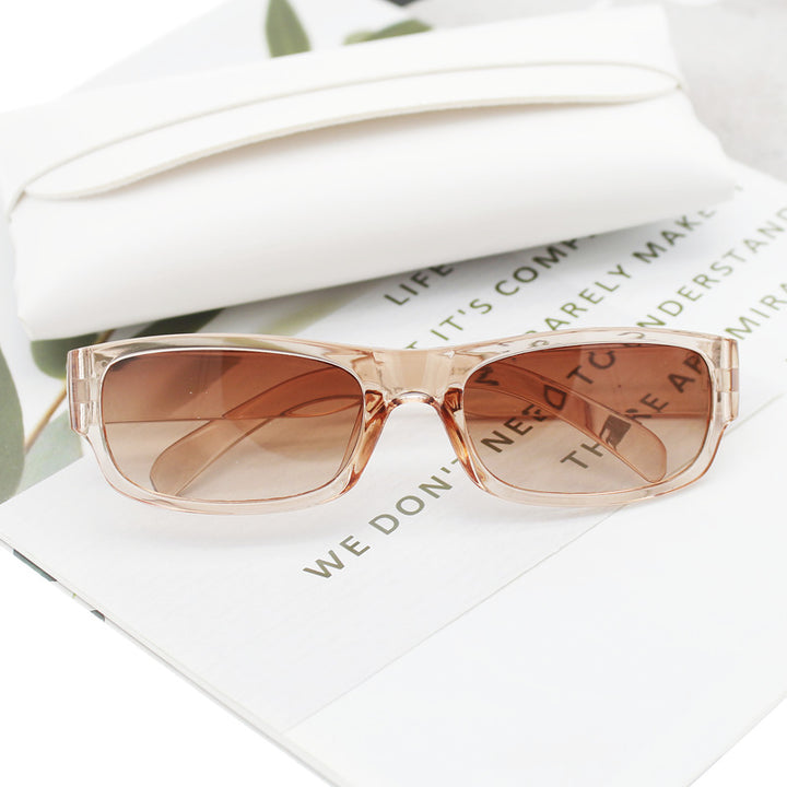 Women's fashionable sunglasses in stylish rectangular design Bowlift