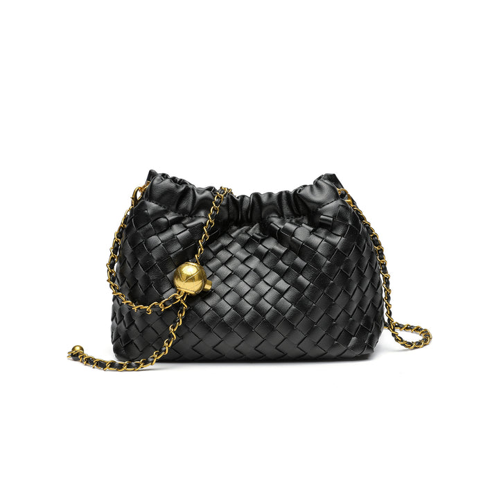 Chic Woven Evening Bag Bowlift