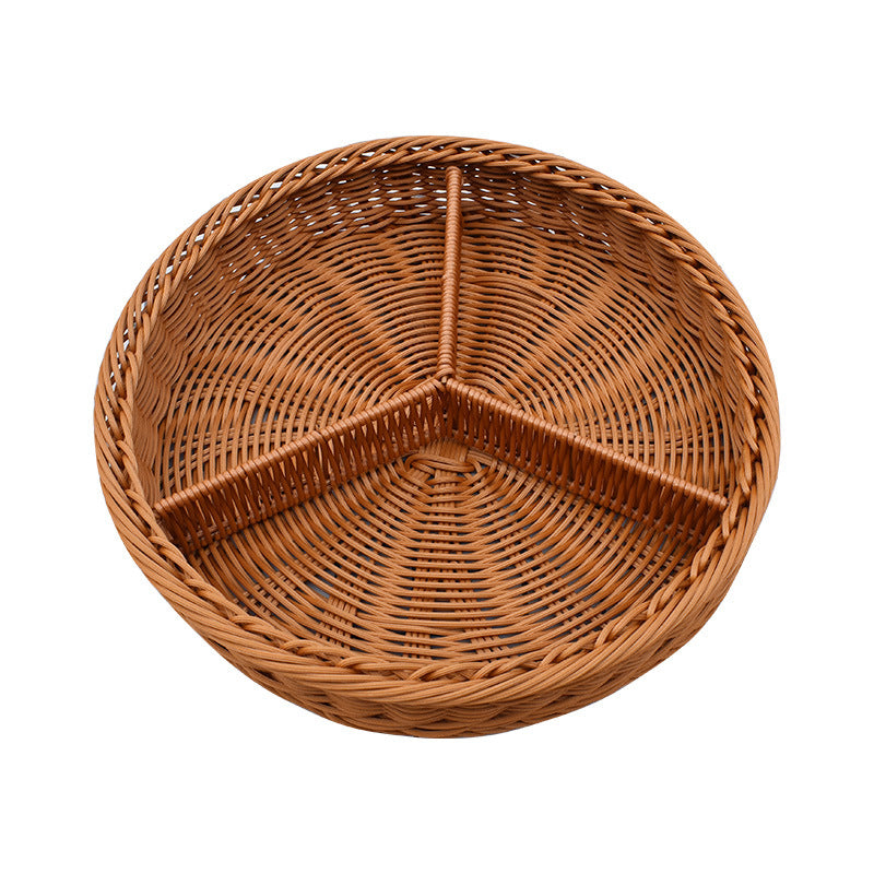 Multi-Compartment Woven Organizer Tray Bowlift