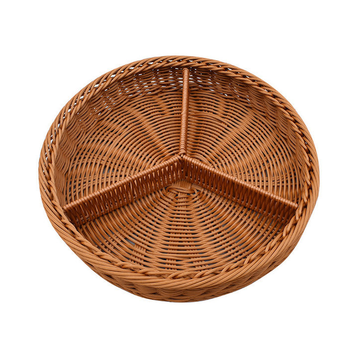 Multi-Compartment Woven Organizer Tray Bowlift