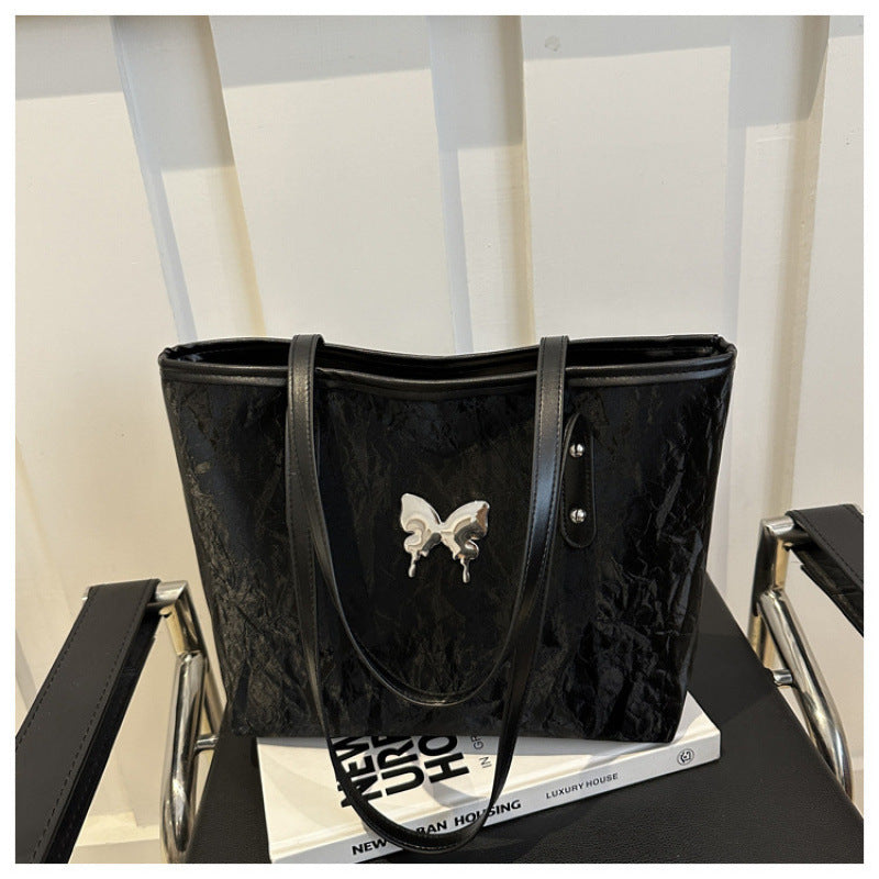 WoElegant Butterfly Accent Handbag Bowlift