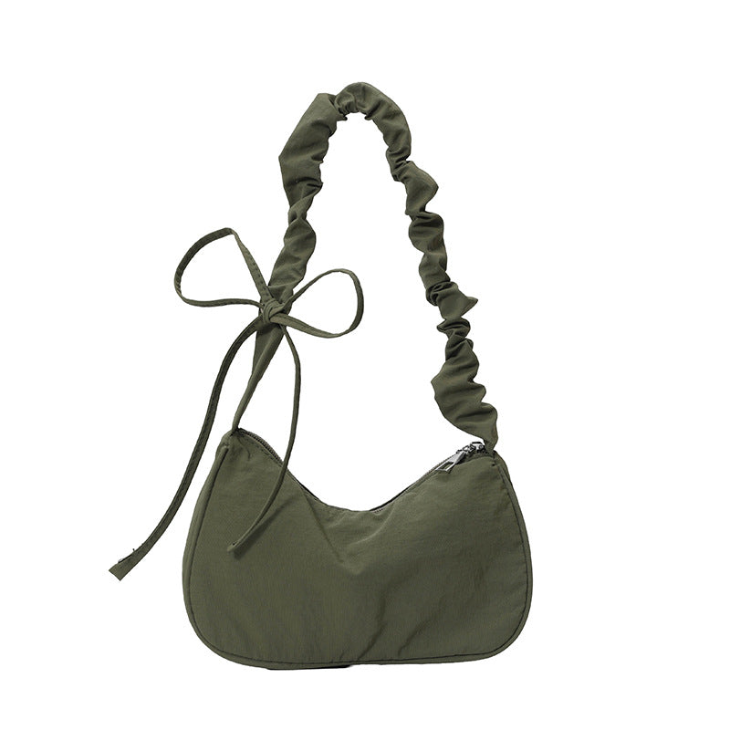 WoTextured Fabric Sling Bag Bowlift
