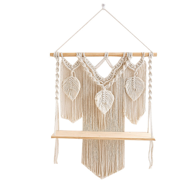 Artistic Macrame Wall Hanging Shelf Bowlift