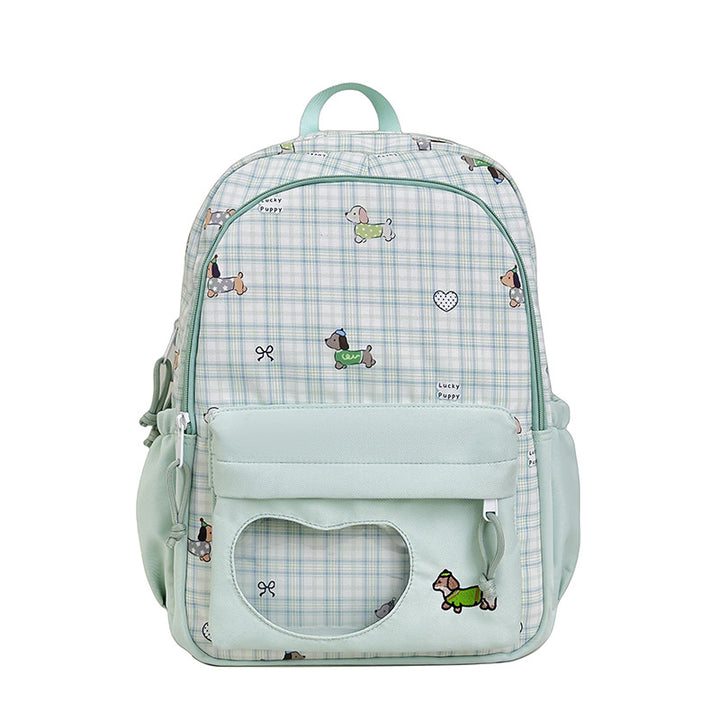 Music-Themed Multi-Compartt Backpack Bowlift