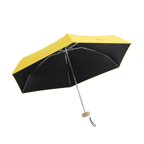 Women's compact rain and sun protection umbrella with carrying case Bowlift
