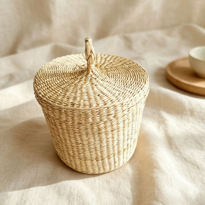 Decorative Woven Tissue Box Cover Bowlift