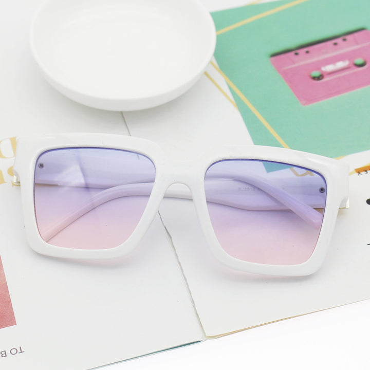 Women's fashionable square sunglasses with high-quality UV protection technology Bowlift
