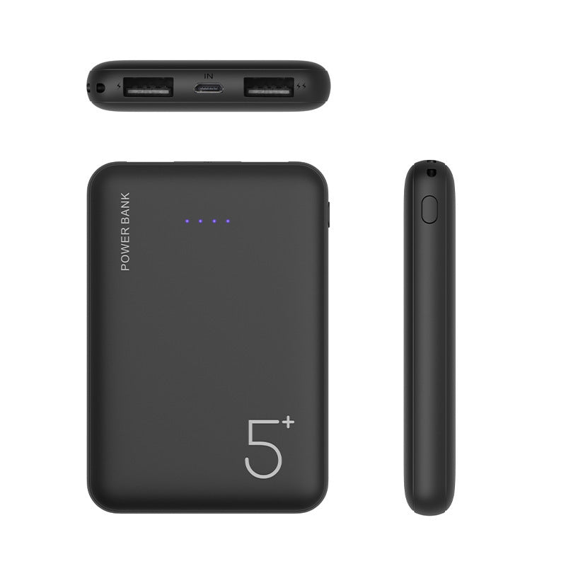 High-performance power bank with dual USB port and intelligent charging recognition Bowlift
