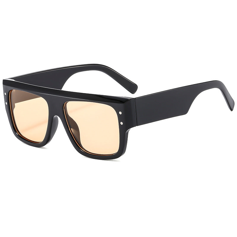 Ladies fashionable sunglasses with rectangular frame and polarized lenses Bowlift