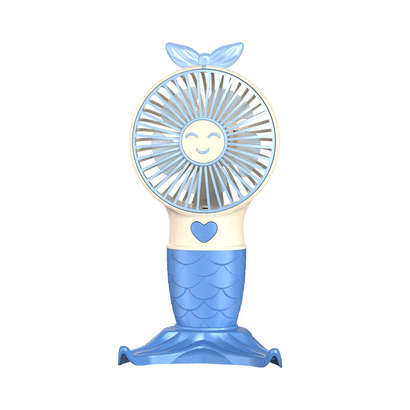 Unisex Handheld Fan with cheerful fish design Bowlift