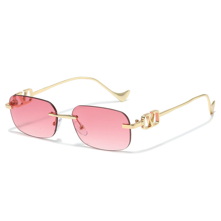 Chic Vintage-Inspired Rectangle Sunglasses Bowlift
