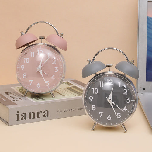 Classic alarm clock with double bell mechanism Bowlift
