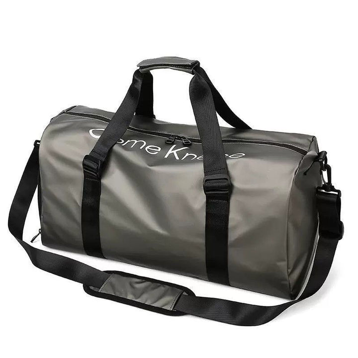 Travel bag with integrated trolley attachment system Bowlift
