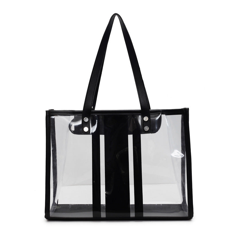 Stylish Clear Utility Tote Bowlift