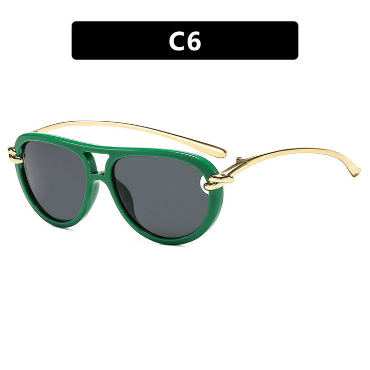 Women Retro Sunglasses with Elegant Frame and Polarized Lenses Bowlift
