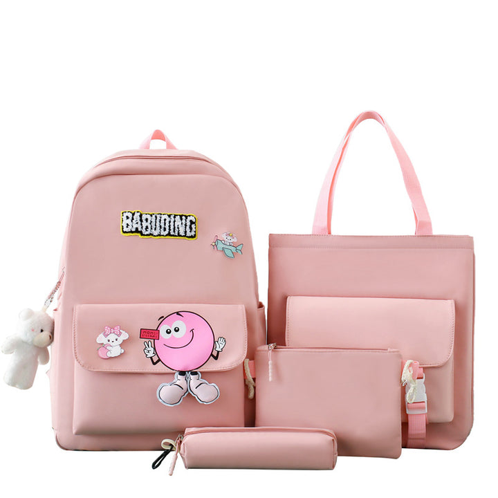 Stylish Graphic Backpack Set