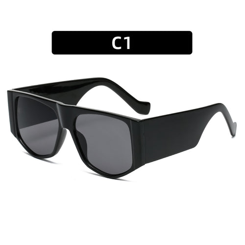 Bold Oversized Square Frame Sunglasses