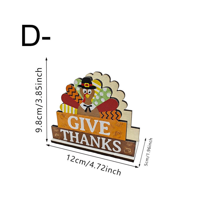 Decorative figure Thanksgiving Turkey Bowlift