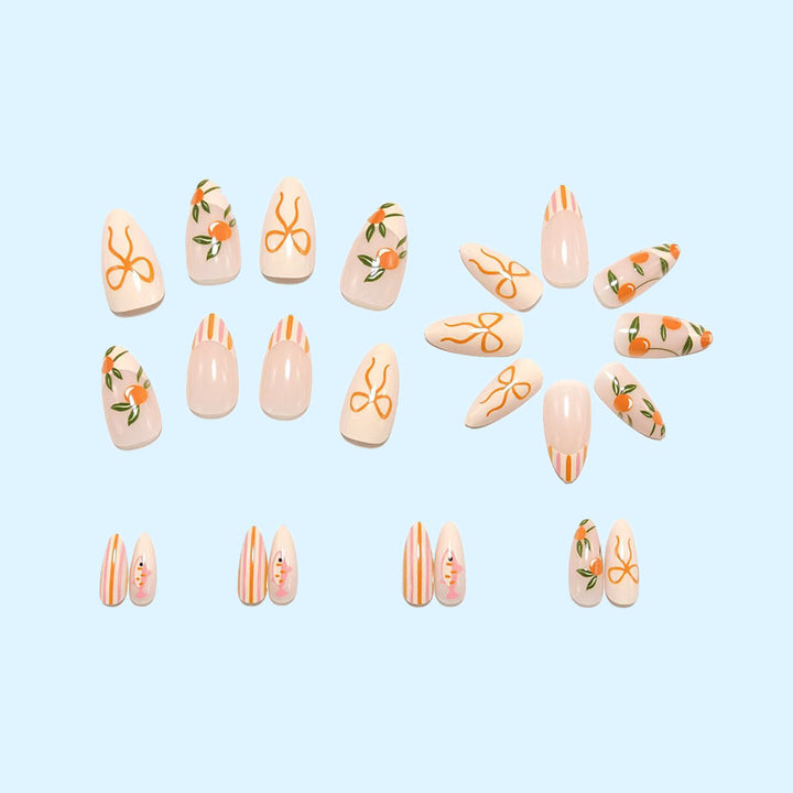 Artistic Nail Art with Colorful Spring Motifs Bowlift