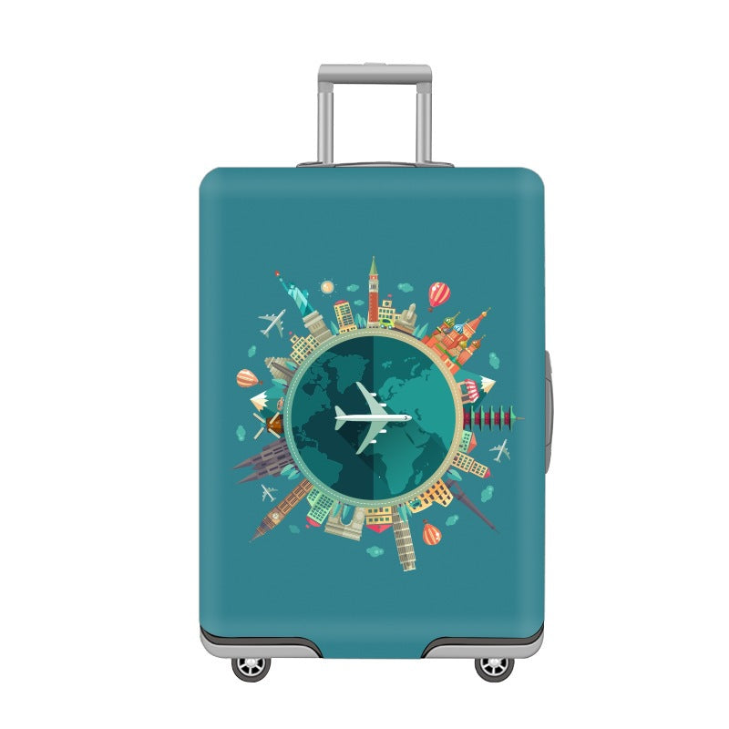 Cartoon Cat Design Hard Shell Luggage Bowlift