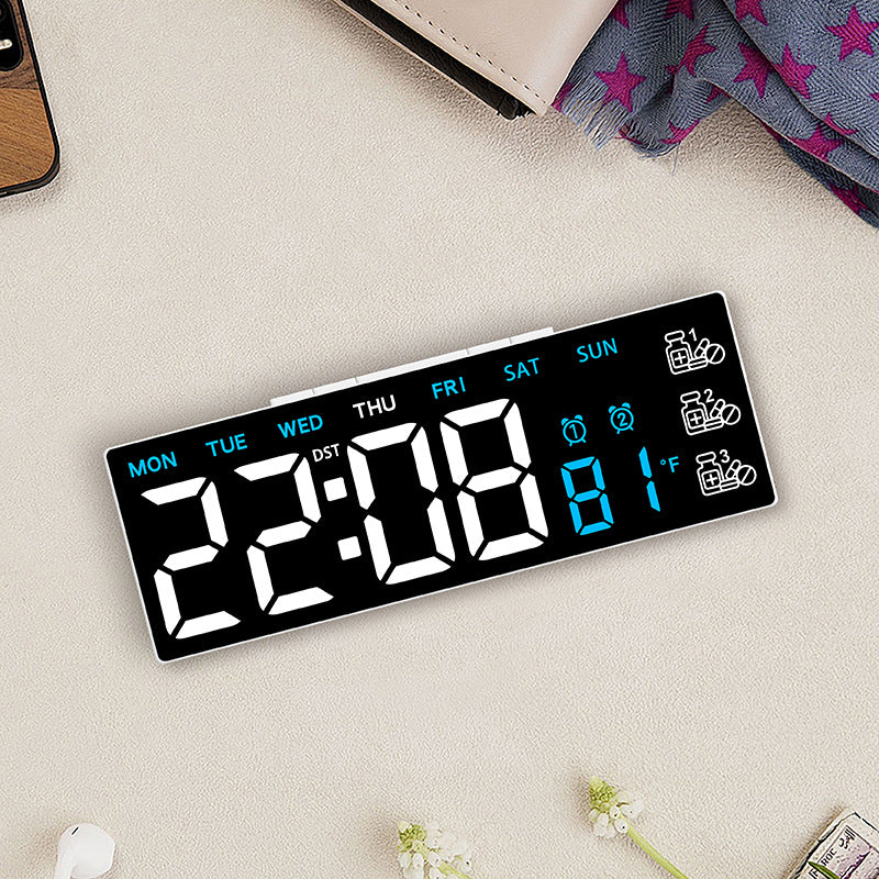 Digital multifunctional alarm clock with weather station and alarm functions Bowlift
