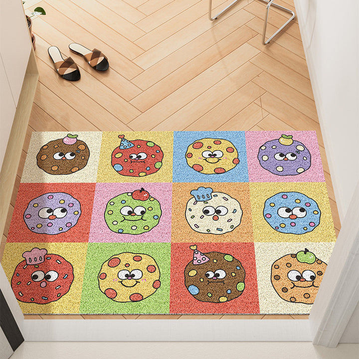 Whimsical Food-Themed Indoor Mat Bowlift