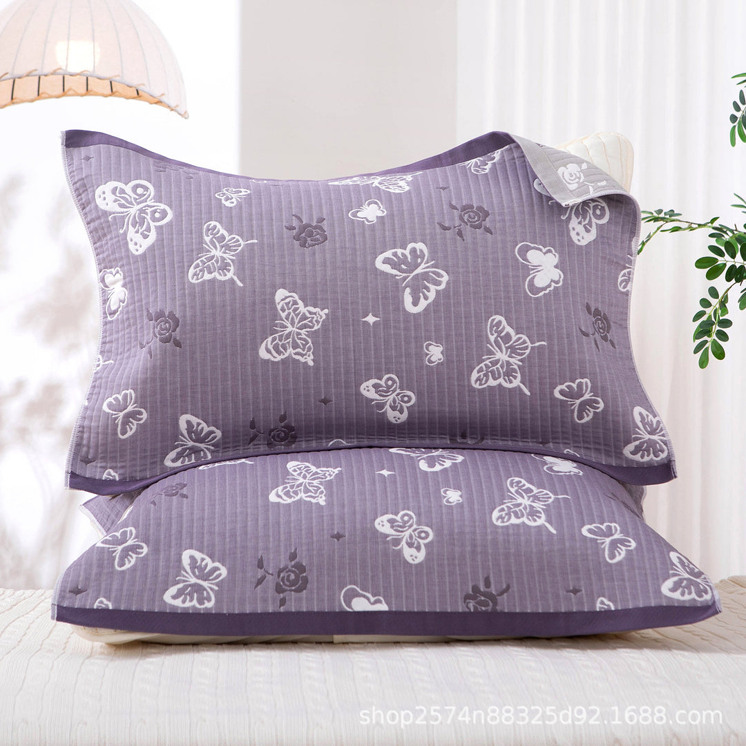 Women's pillowcase with high-quality, romantic floral pattern Bowlift