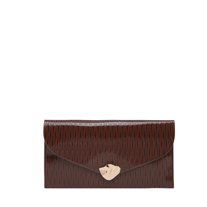 WoElegant Glossy Evening Clutch Bowlift